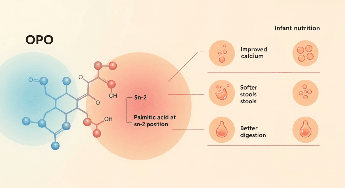 OPO Triglycerides Technology Benefits